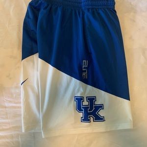 UK Nike Elite Basketball shorts